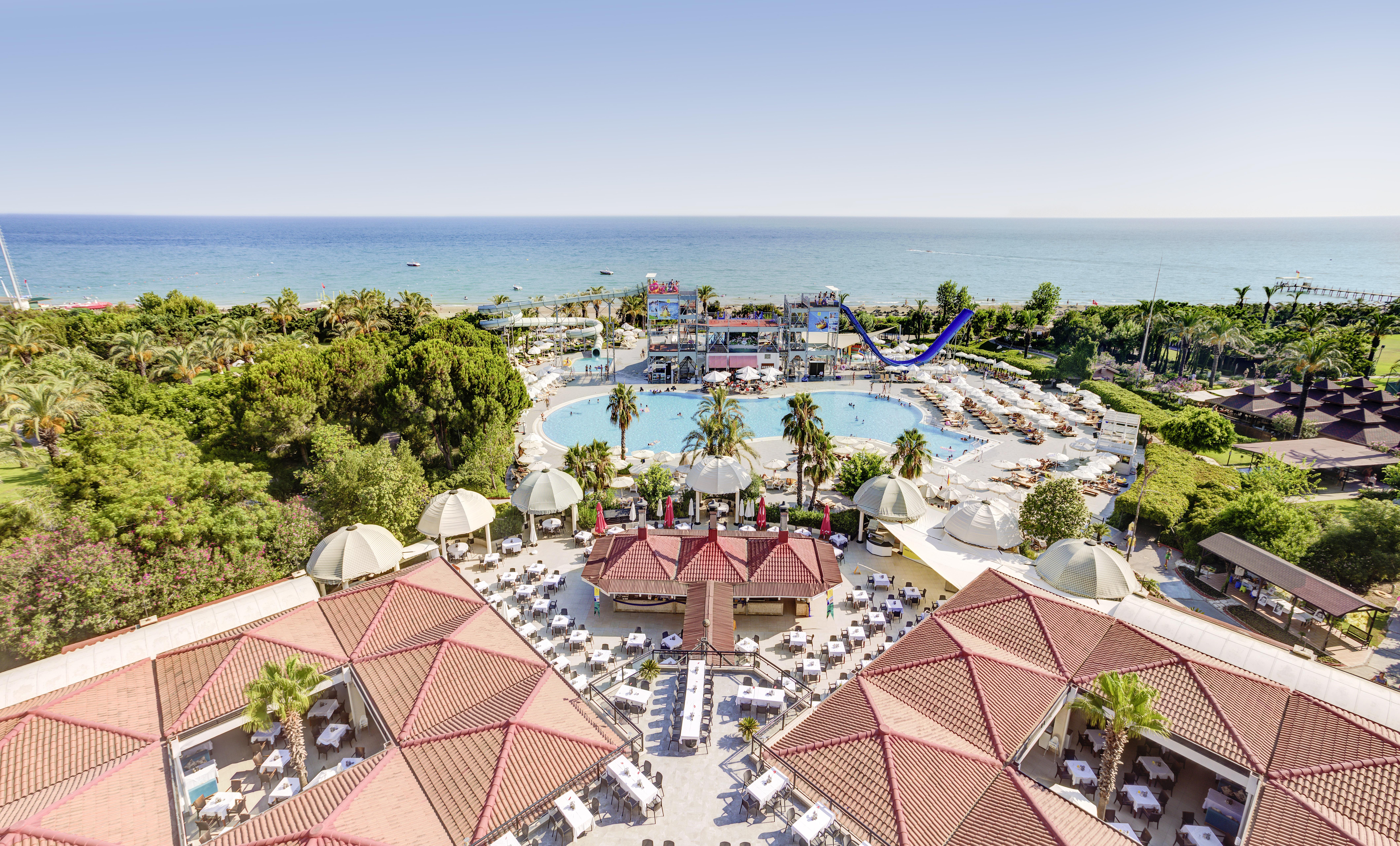 Asteria Family Resort Belek Antalya Extérieur photo Aerial view of the resort