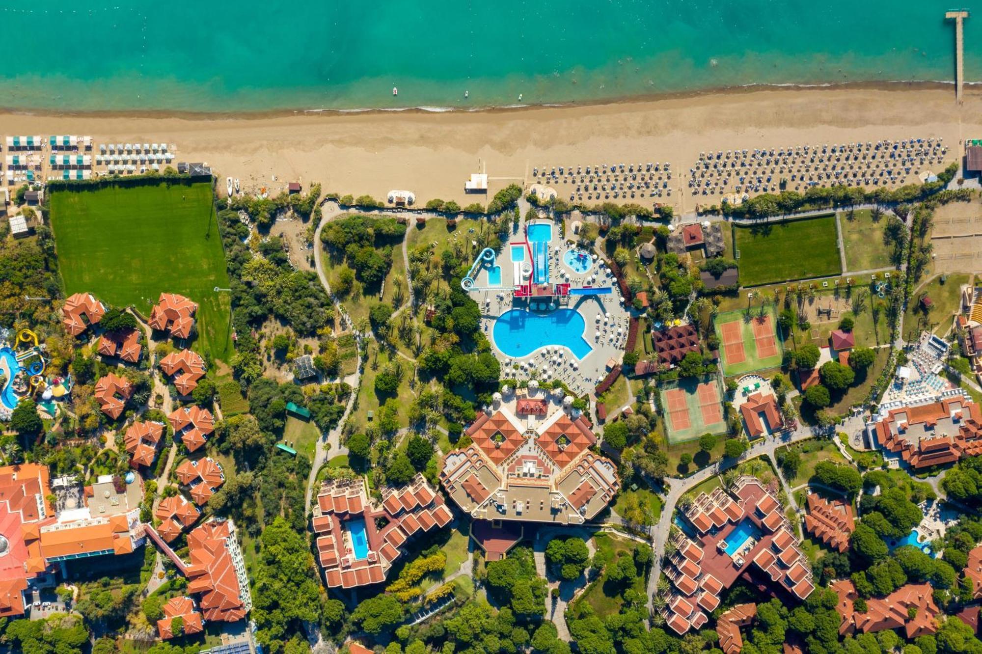 Asteria Family Resort Belek Antalya Extérieur photo Aerial view of the resort