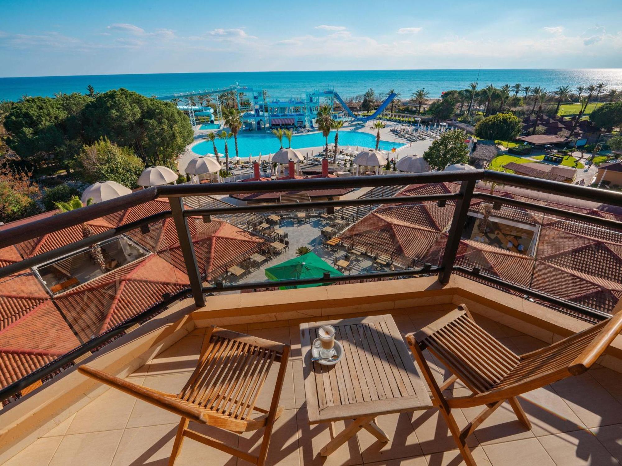 Asteria Family Resort Belek Antalya Extérieur photo View from the balcony of a hotel room